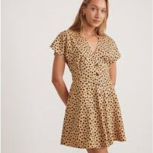 Marine Layer | Camila dress in Cheetah - size M